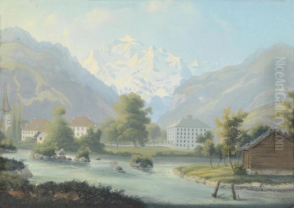 Motiv vom Berner Oberland - view 1