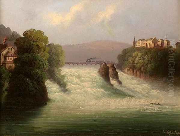 Der Rheinfall bei Schaffhausen - view 1