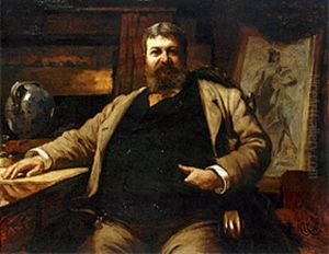 Portrait ofHenry Hobson Richardson by Hubert von Herkomer