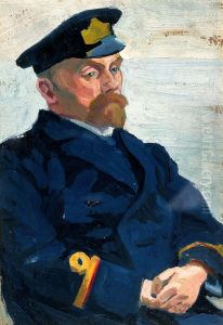 Mr George H. Wilsmore, Commissioned Ward Master.