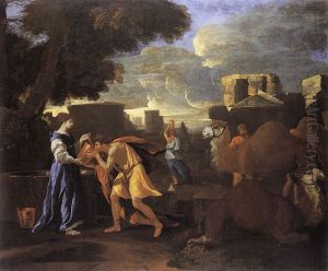 Rebecca Quenching the Thirst of Eliezer at the Well