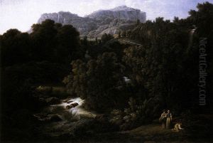 Mountain Scene by Joseph Anton Koch