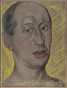 Portrait of Leon Reynel by Stanislaw Ignacy Witkiewicz (Witkacy)