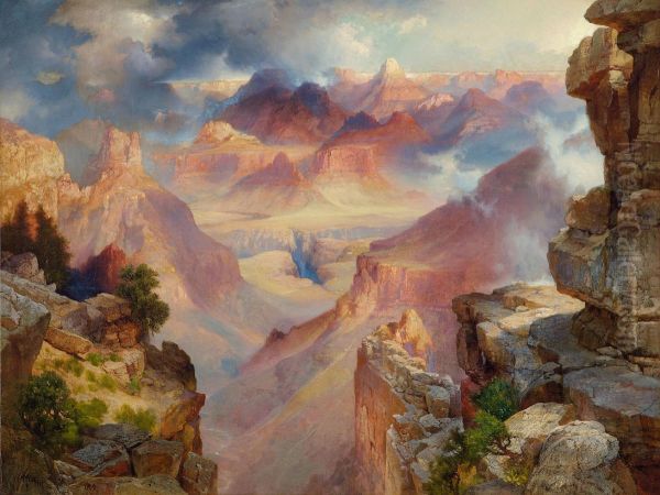 Grand Canyon of Arizona at Sunset - view 1