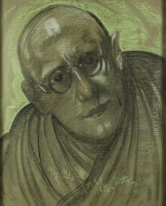 Portrait of Edmund Strazyski or Jaroslaw Mikolaj Leszczynski Portrait of Edmund Strazyski or Jaroslaw Mikolaj Leszczynski