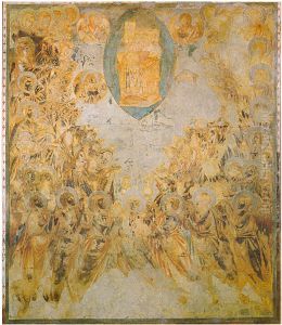 Vision of the Throne by (Cenni Di Peppi) Cimabue