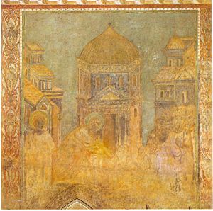 Peter heals a lame man by (Cenni Di Peppi) Cimabue