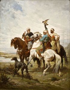 The Falcon Hunt by Nicolas Sicard