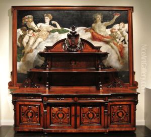 sideboard by Arnold Bocklin