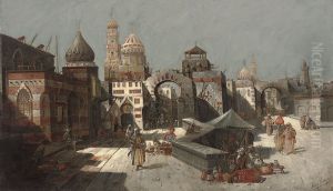 Traders at the city gates
