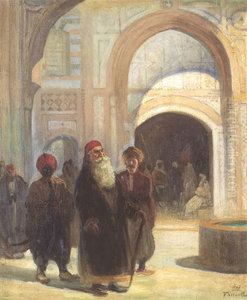 L' Emir Bechir et Cheikh Nassif Al-Yazigi Au Palais de Beiteddine. L' Emir Bechir et Cheikh Nassif Al-Yazigi Au Palais de Beiteddine.