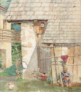 Ein Bauer by Hugo Darnaut