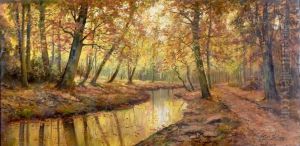 The Effect of Light on the Woods in Autumn by Kees Terlouw
