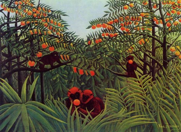 Apes in the Orange Grove - view 1