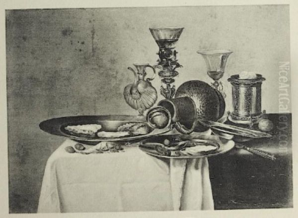 Still life with objects on a table - view 1