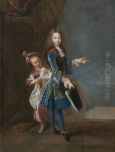 Portrait deLouis Alexandre de Bourbon(1678-1737),legitime de France, comte de Toulouse by Francois de Troy