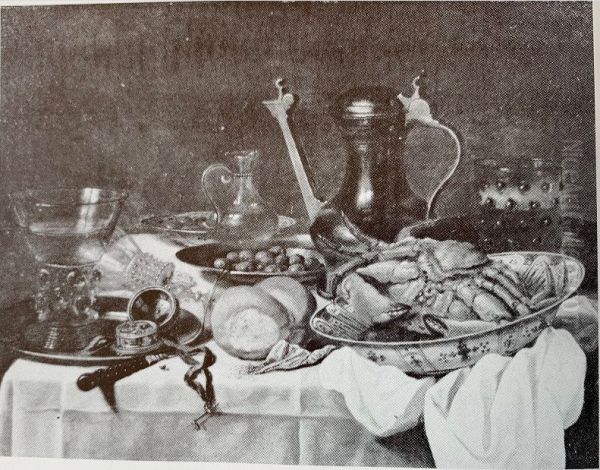 Still life with berkemeyer, crab and a Jan Steen pitcher - view 1