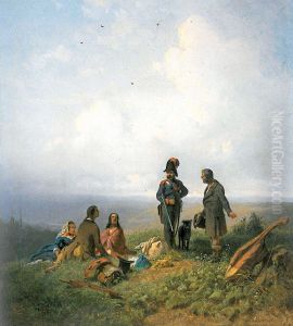 Passport Please by Carl Spitzweg