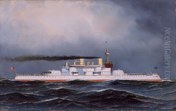 USSMassachusetts(BB-2) - view 1