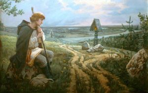 At the beginning of the path by Andrey Shishkin