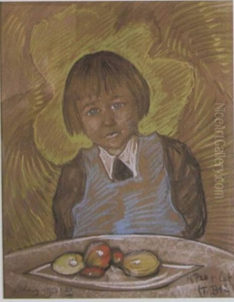 Portrait of Anna Szatkowska-Bugnon-Rosset, at the age of three - view 1