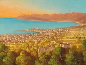 View of Cannes by Hubert Sattler