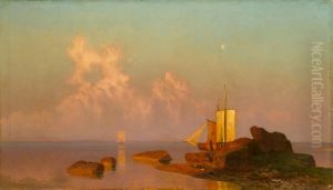 Sonnenuntergang  bei Konigsberg