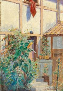 Treppe in den Garten by Hugo Charlemont