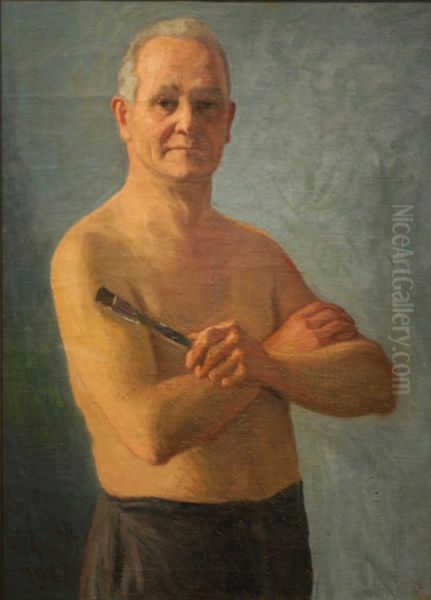 Self-portrait - view 1