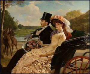 Spazierfahrt by Henry Guillaume Schlesinger