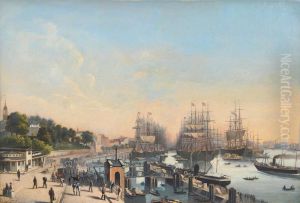 Hamburger Hafen by Wilhelm Heuer