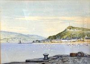 Coastal Scene by Thomas, of Pall Mall Butler