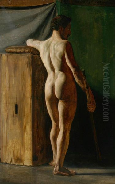 Study of a male model. - view 1