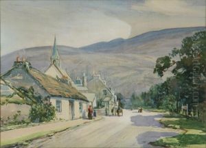 The Village Road by Thomas, of Pall Mall Butler