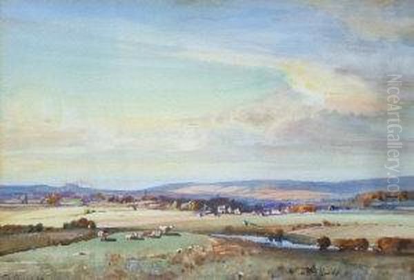 "evening Near Kilbirnie" - view 1