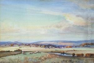 "evening Near Kilbirnie" by Thomas, of Pall Mall Butler