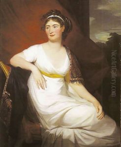 Portrat der Comtesse Tatiana Vassilievna Youssoupova by Jean-Laurent Mosnier