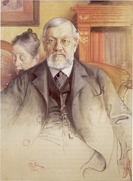 Wilhelm and Emelie Josephson 1901 - view 1