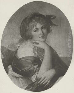 Portrait de Mme de Briche by Marie-Guillemine Benoist