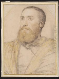 Portrait of an Unknown Man, possibly identifiable as Thomas Seymour by Hans Holbein the Younger