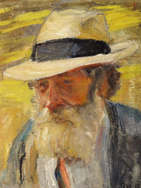 The head of an old man. - view 1