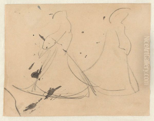 Sketch of Dancers - view 1