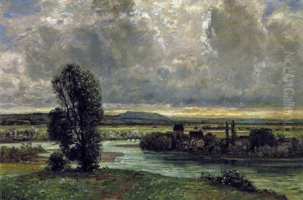 Landschaft mit Aare und Reuss - view 1
