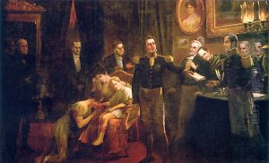 A abdicacao do primeiro Imperador do Brasil, D. Pedro I. A abdicacao do primeiro Imperador do Brasil, D. Pedro I.