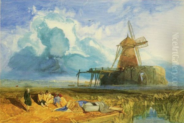 St Benet's Abbey, 1831 - view 1