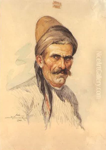 Three Paintings of a Muleteer (1). - view 1