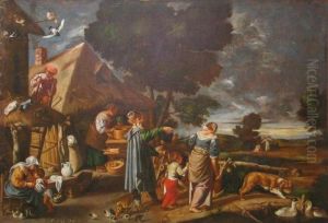 Abraham despide a Agar e Ismael