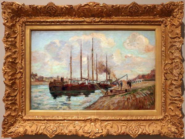The Austerlitz Quay in Paris - view 1