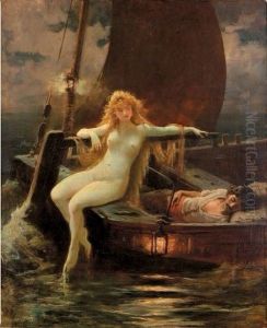 The Enchanted Sleeper by Gustav Wertheimer