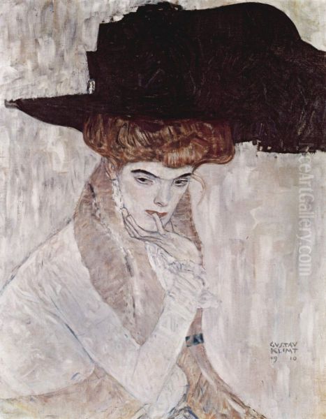 The black feather hat - view 1